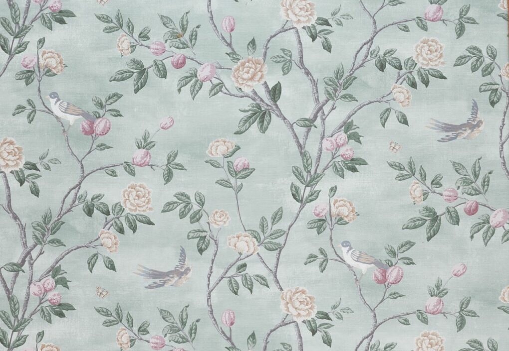 Ткань Laura Ashley Romantic Opulence Vol.1 Eglantine/SmokeGreen