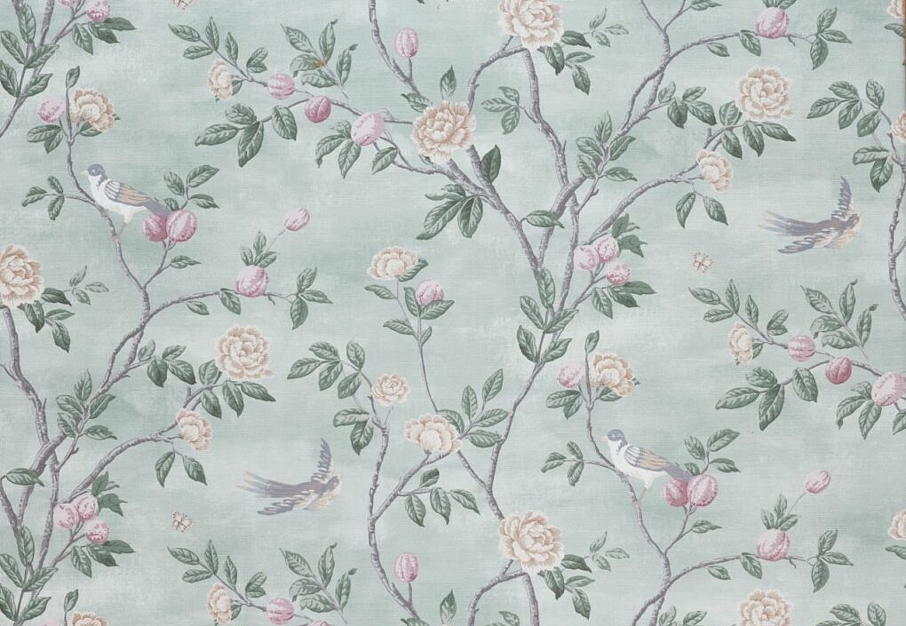 Ткань Laura Ashley Romantic Opulence Vol.1 Eglantine/SmokeGreen