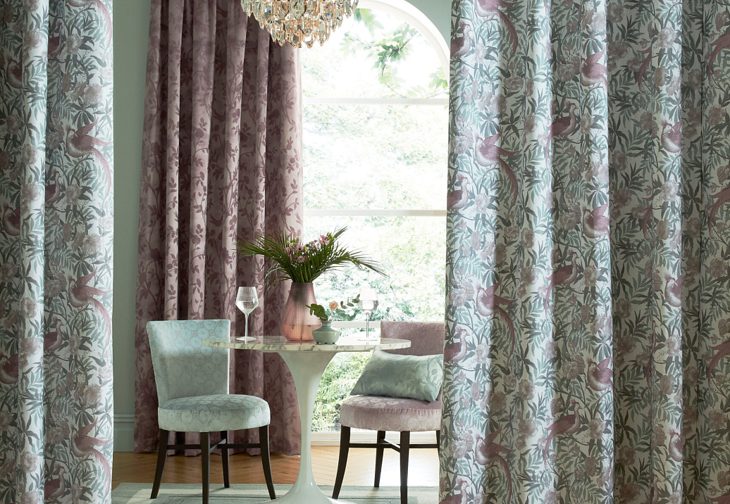 Ткань Laura Ashley Romantic Opulence Vol.1 OsterleyBirds/Mulberry