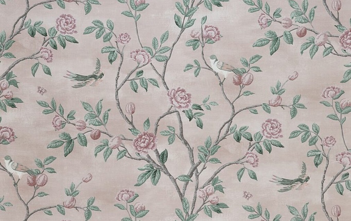 Английская ткань Laura Ashley, коллекция Romantic Opulence Vol.1, артикул Eglantine/Blush