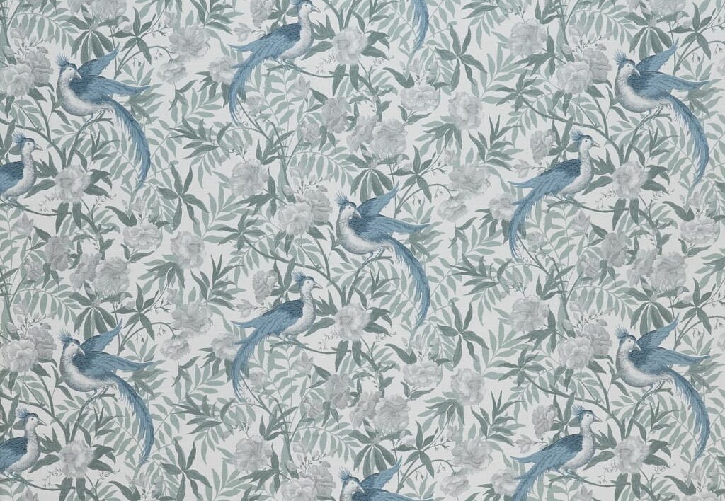 Ткань Laura Ashley Romantic Opulence Vol.1 OsterleyBirds/Seaspray
