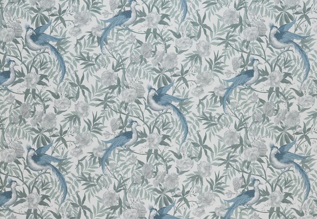 Ткань Laura Ashley Romantic Opulence Vol.1 OsterleyBirds/Seaspray