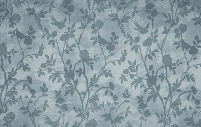 Английская ткань Laura Ashley, коллекция Romantic Opulence Vol.1, артикул EglantoneSilhouetteWoven/Seaspray