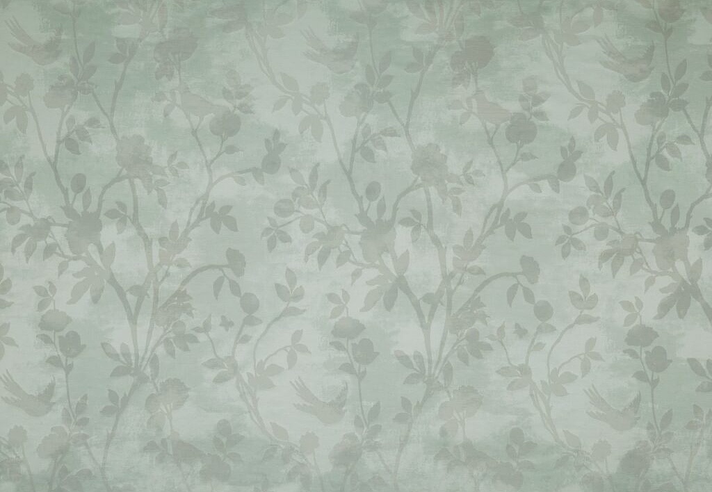 Ткань Laura Ashley Romantic Opulence Vol.1 EglantoneSilhouetteWoven/SmokeGreen