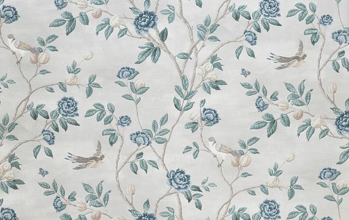 Английская ткань Laura Ashley, коллекция Romantic Opulence Vol.1, артикул Eglantine/Seaspray