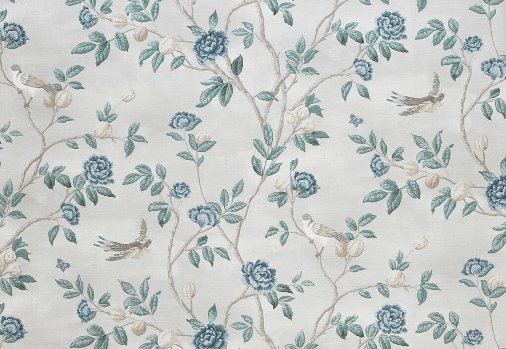 Ткань Laura Ashley Romantic Opulence Vol.1 Eglantine/Seaspray