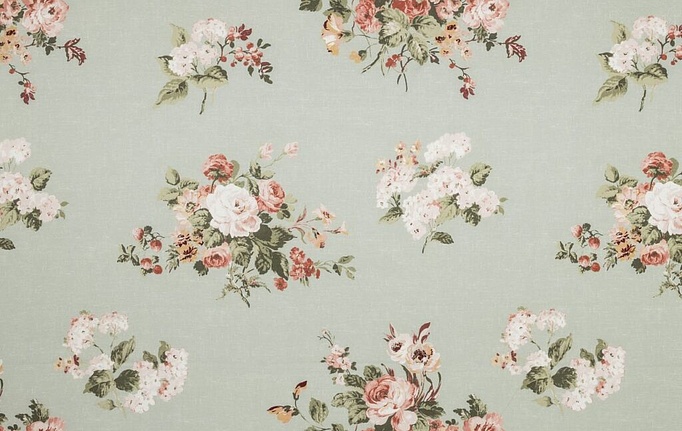 Английская ткань Laura Ashley, коллекция Country Charm Vol.1, артикул Rosemore/Sage
