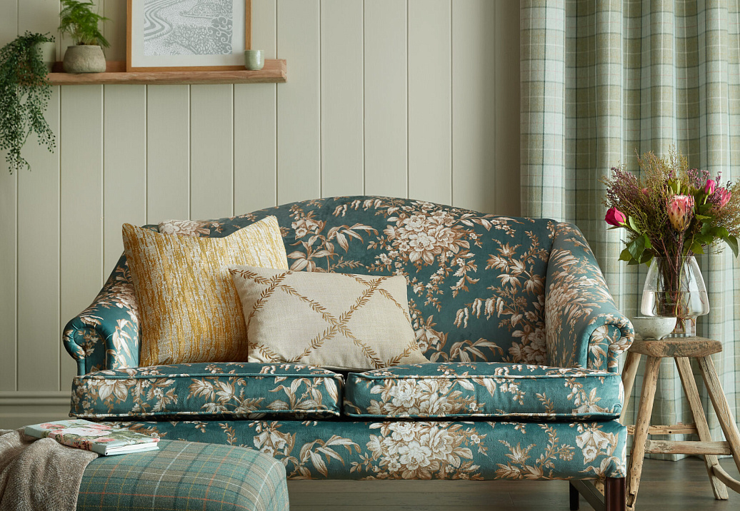 Ткань Laura Ashley Country Charm Vol.1 Alfriston/Sage