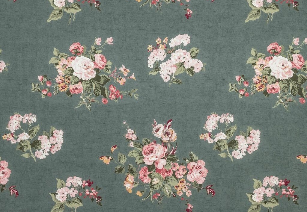 Ткань Laura Ashley Country Charm Vol.1 Rosemore/Fern