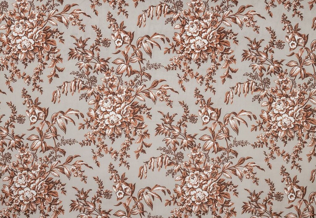 Ткань Laura Ashley Country Charm Vol.1 PicardieVelvet/Ember