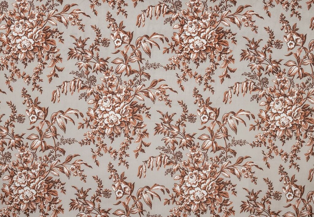 Ткань Laura Ashley Country Charm Vol.1 PicardieVelvet/Ember