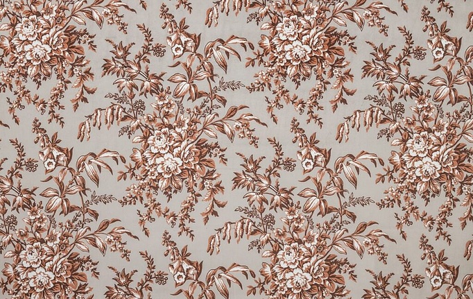 Английская ткань Laura Ashley, коллекция Country Charm Vol.1, артикул PicardieVelvet/Ember