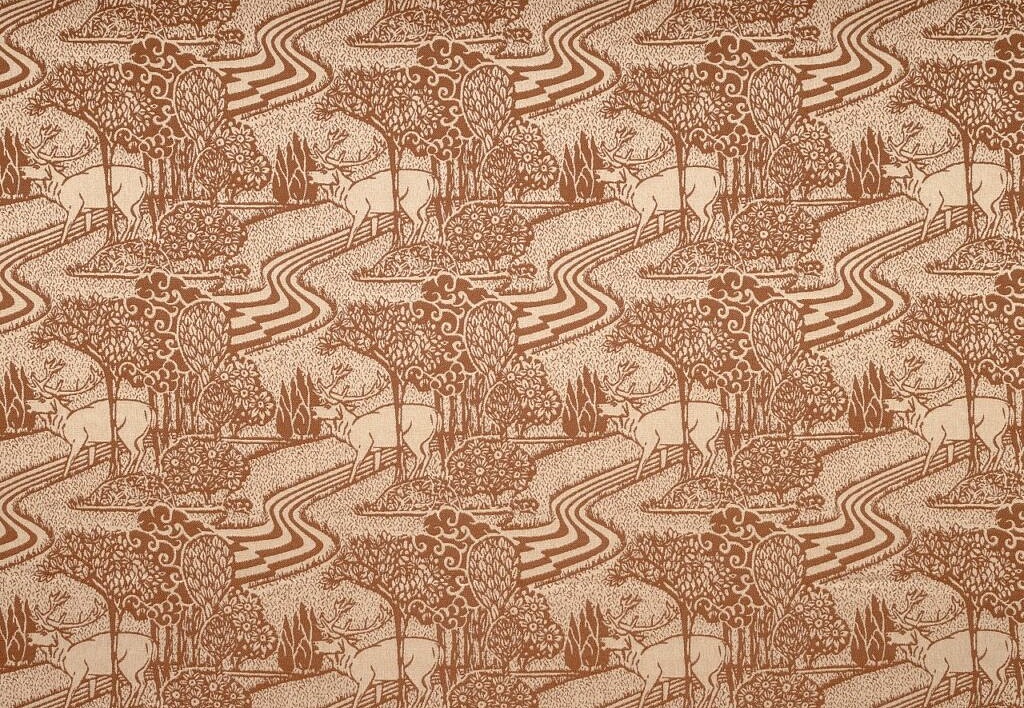 Ткань Laura Ashley Country Charm Vol.1 Trecastle/Ember