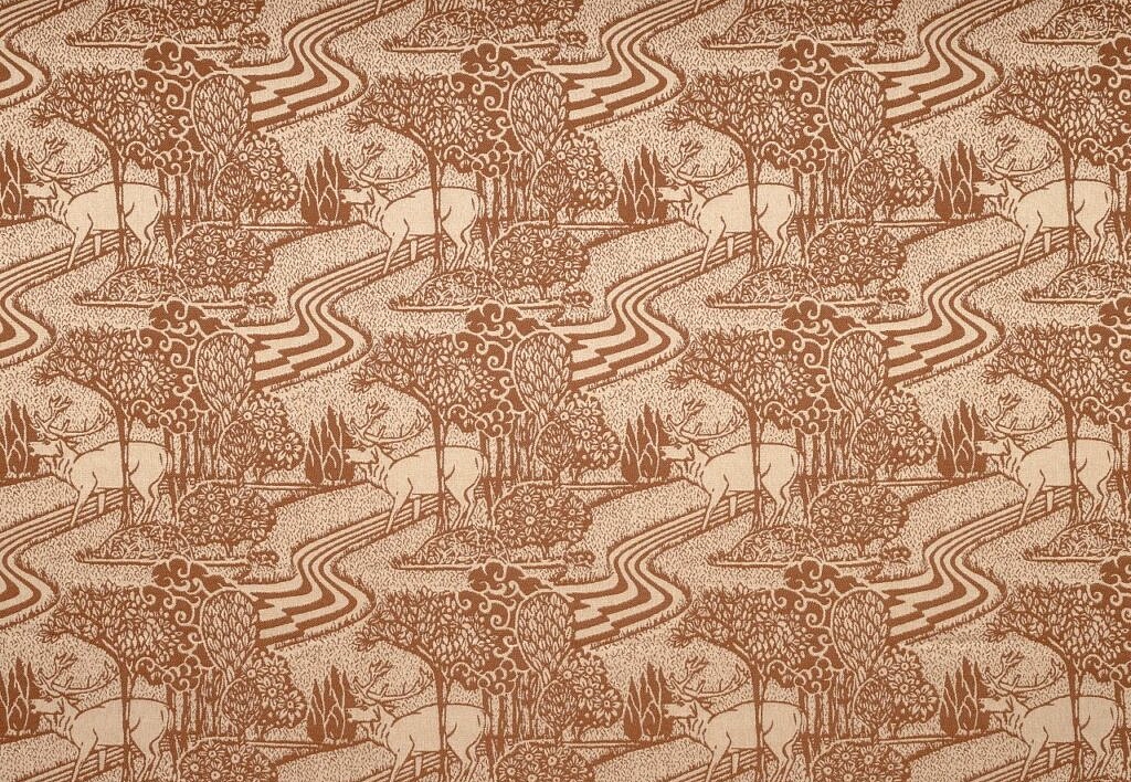 Ткань Laura Ashley Country Charm Vol.1 Trecastle/Ember