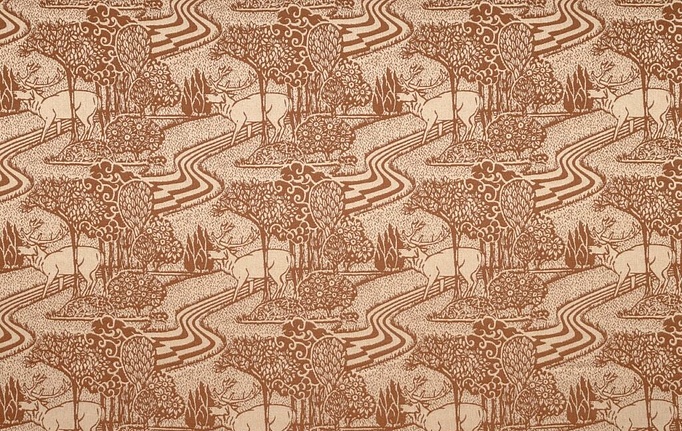 Английская ткань Laura Ashley, коллекция Country Charm Vol.1, артикул Trecastle/Ember