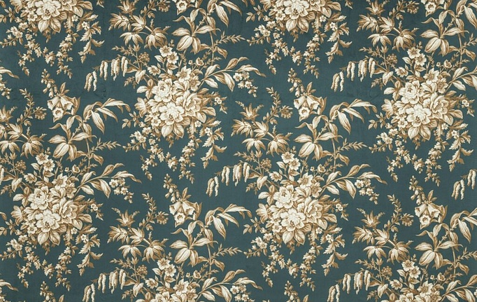 Английская ткань Laura Ashley, коллекция Country Charm Vol.1, артикул PicardieVelvet/Fern