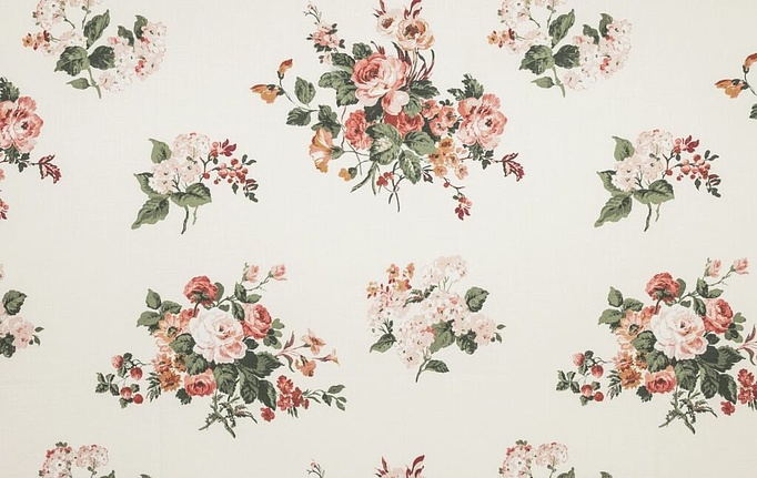 Английская ткань Laura Ashley, коллекция Country Charm Vol.1, артикул Rosemore/Natural