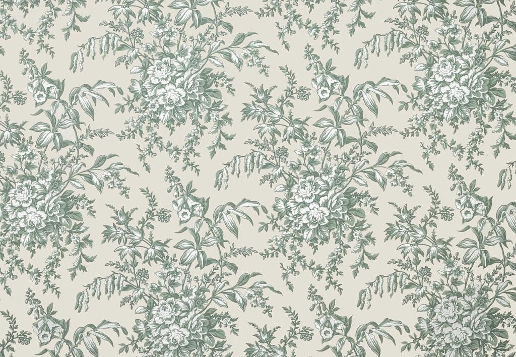 Ткань Laura Ashley Country Charm Vol.1 Picardie/Sage
