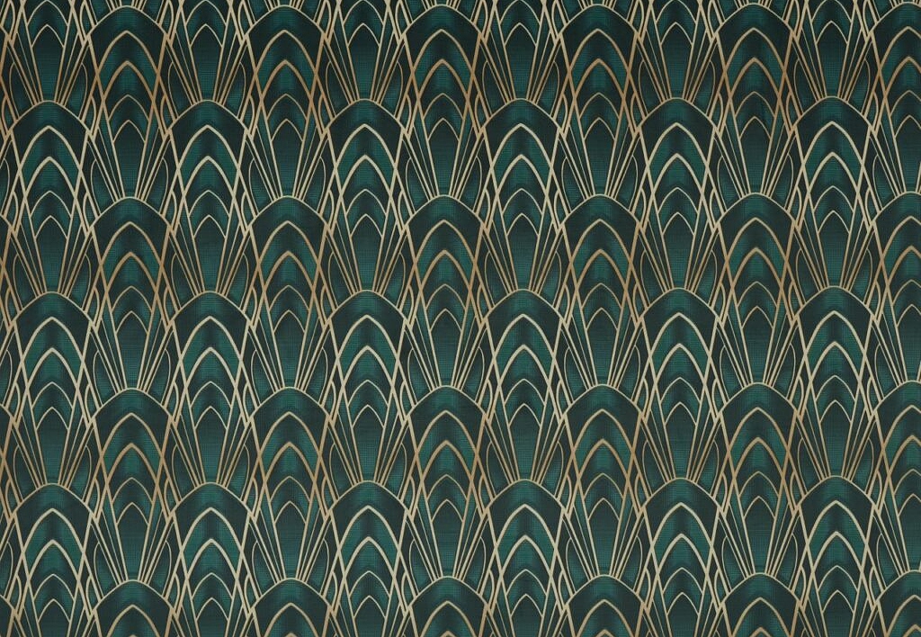 Ткань Ashley Wilde Visage Delaunay/Emerald