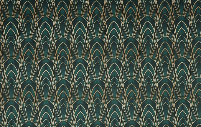 Английская ткань Ashley Wilde, коллекция Visage, артикул Delaunay/Emerald