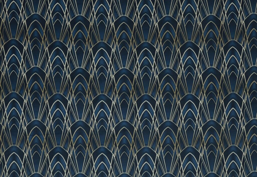 Ткань Ashley Wilde Visage Delaunay/Sapphire