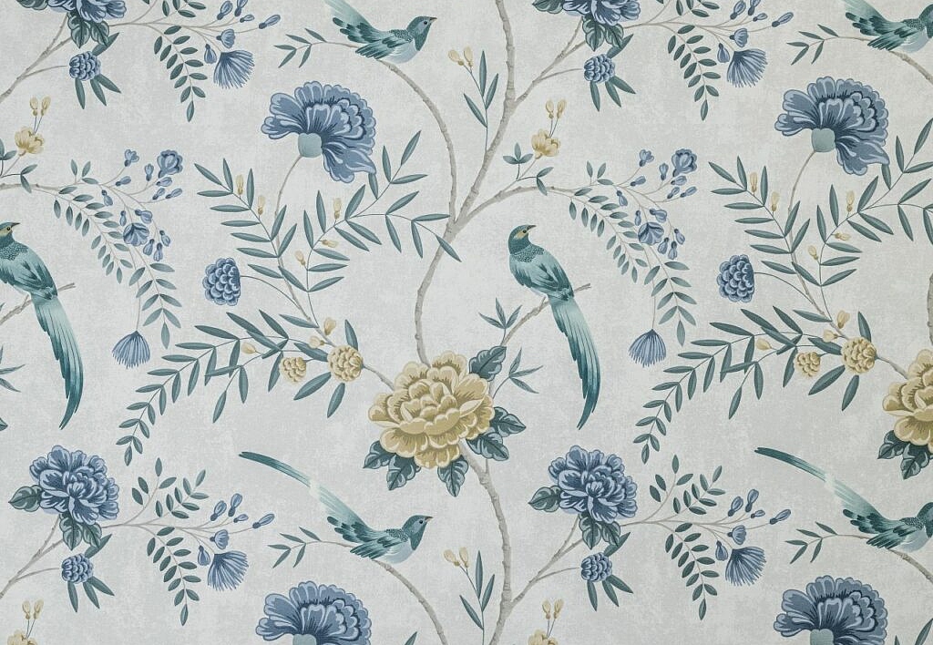 Ткань Ashley Wilde Kyoto Cardens Rhea/Linen