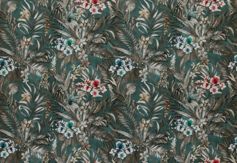 Ткань Ashley Wilde Tahiti Kew/Teal