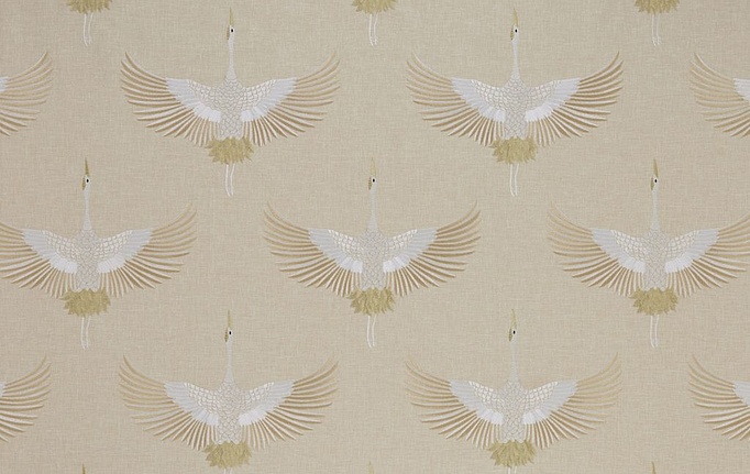 Английская ткань KAI, коллекция Aravalli, артикул Demoiselle/Gold