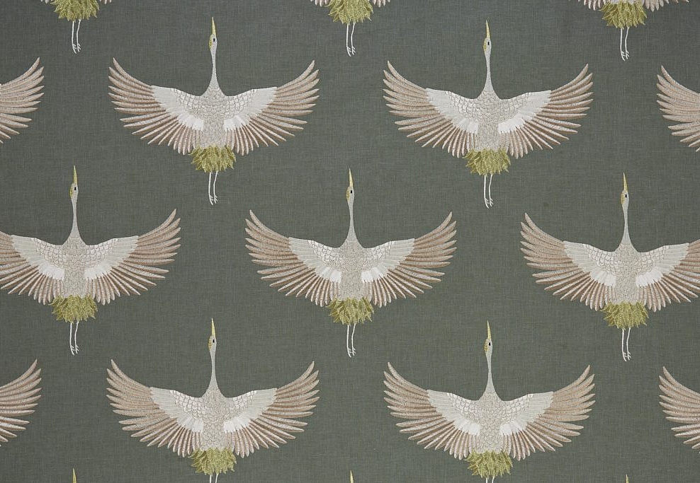 Ткань KAI Aravalli Demoiselle/Eucalyptus