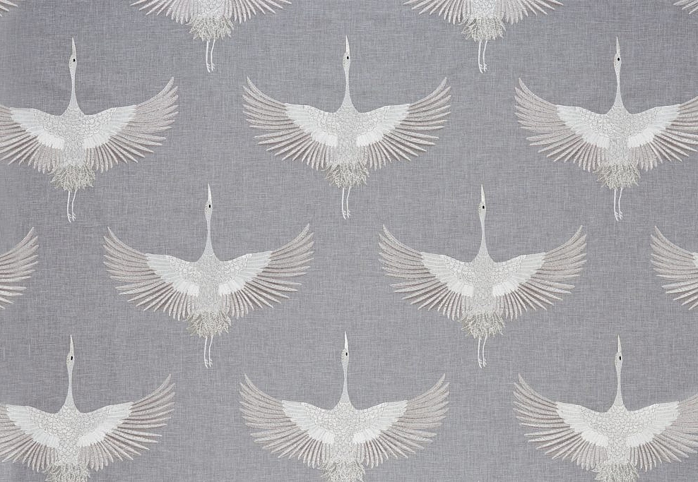 Ткань KAI Aravalli Demoiselle/Smoke