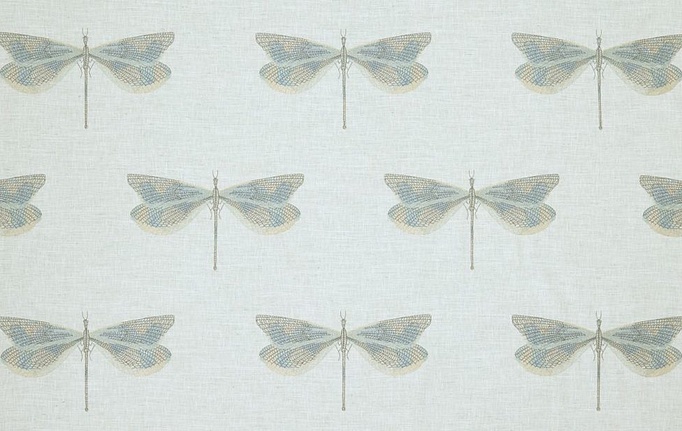 Английская ткань KAI, коллекция Mirage, артикул Jewelwing/Riviera