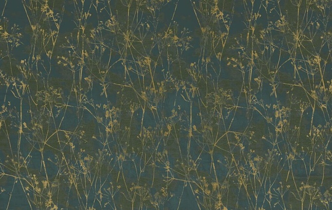 Английская ткань KAI, коллекция Botanical Escape, артикул Hana/Emerald