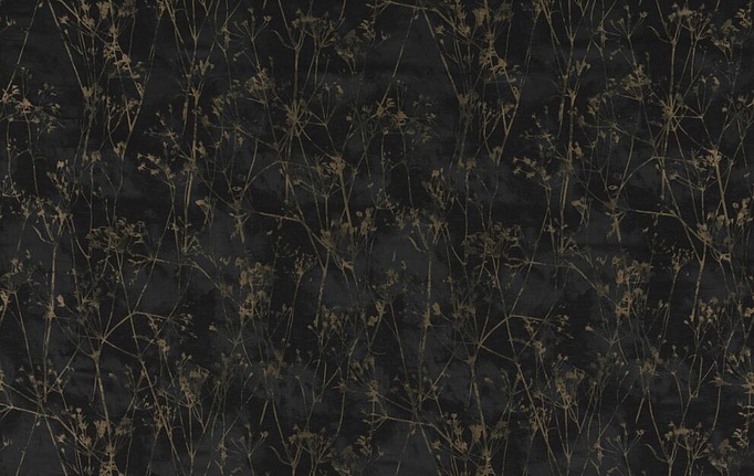 Английская ткань KAI, коллекция Botanical Escape, артикул Hana/Ebony