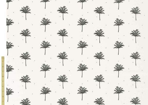 Ткань Sara Miller Volume 1 TropicalPalmSateenOyster