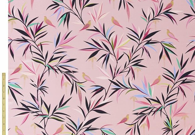 Ткань Sara Miller Volume 1 BambooSateenSoftPink