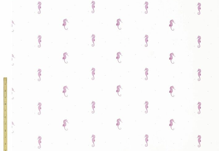 Ткань Sara Miller Volume 1 SeahorseSateenMauve