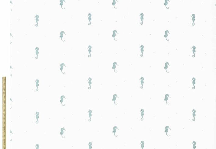 Ткань Sara Miller Volume 1 SeahorseSateenAqua