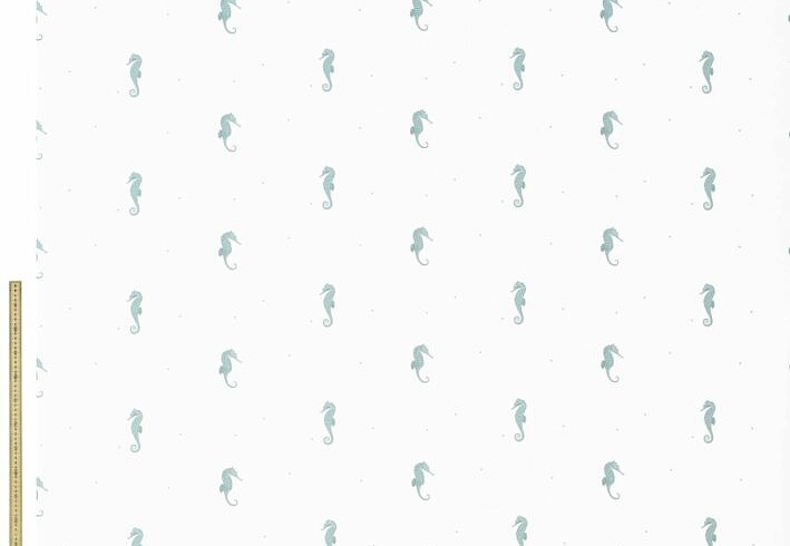 Ткань Sara Miller Volume 1 SeahorseSateenAqua