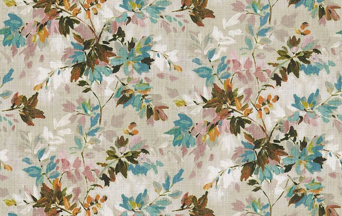 Бельгийская ткань Daylight, коллекция Grandiflora, артикул Katsura/Pastel