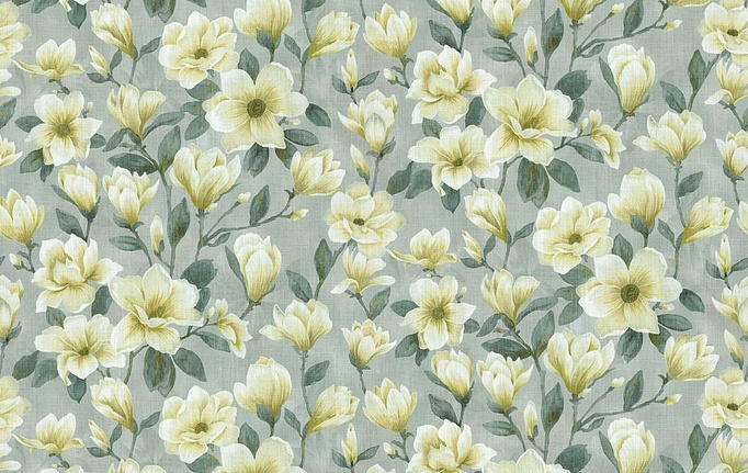 Бельгийская ткань Daylight, коллекция Grandiflora, артикул Grandiflora/Limon