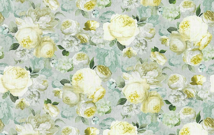Бельгийская ткань Daylight, коллекция Grandiflora, артикул Rose/Limon