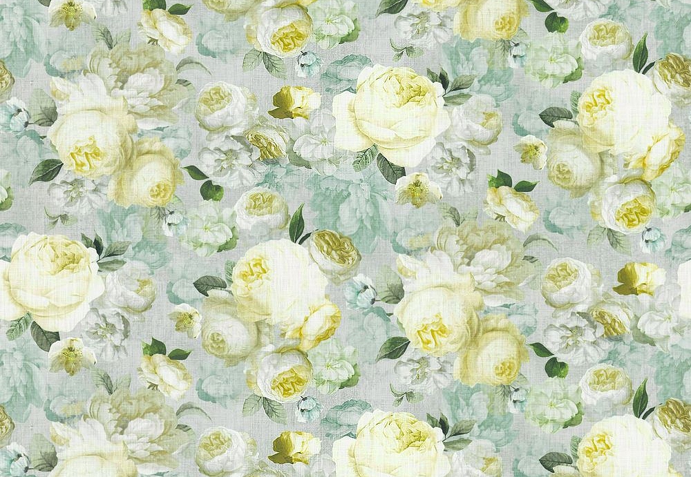 Ткань Daylight Grandiflora Rose/Limon
