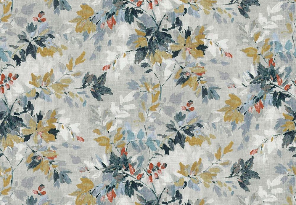 Ткань Daylight Grandiflora Katsura/Pewter