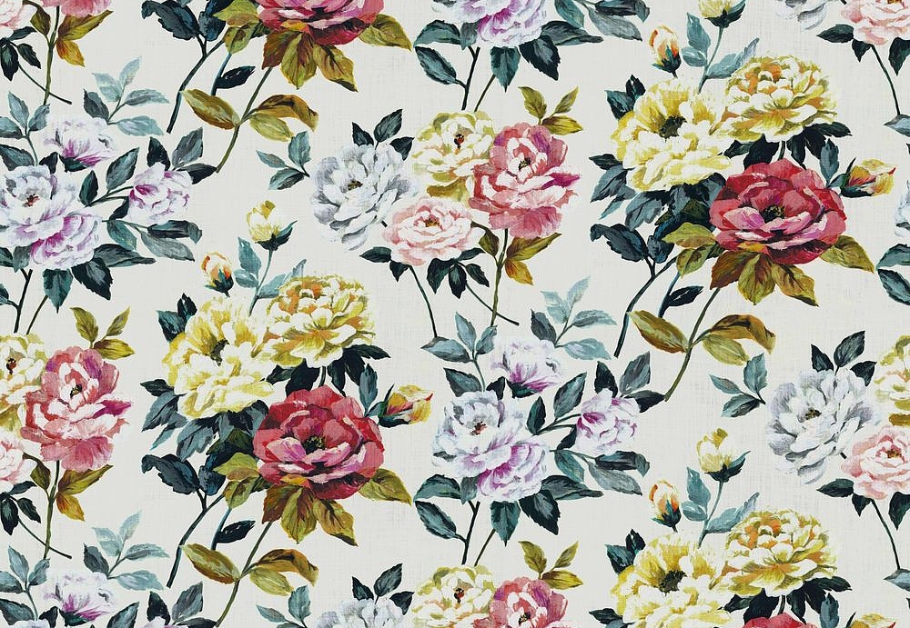 Ткань Daylight Grandiflora Monforte/Carmine