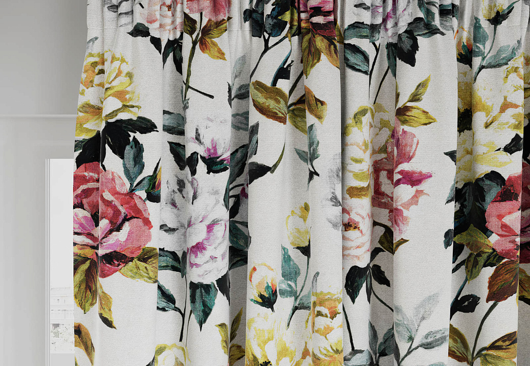 Ткань Daylight Grandiflora Monforte/Carmine