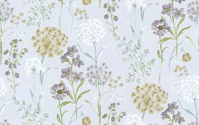 Бельгийская ткань Daylight, коллекция Meadows, артикул Wildflower/Kelp