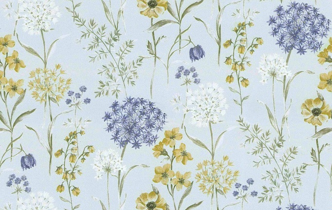 Бельгийская ткань Daylight, коллекция Meadows, артикул Wildflower/Harbor