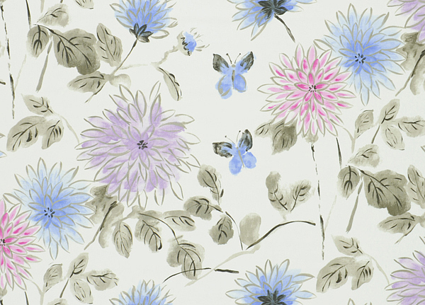 Ткань Designers Guild Kimono blossom F1896/04