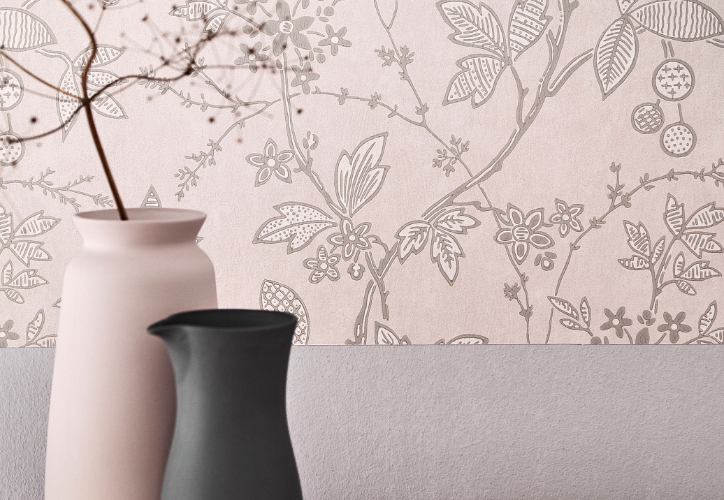 Обои Little Greene Archive Trails II 0291WRPINKZ
