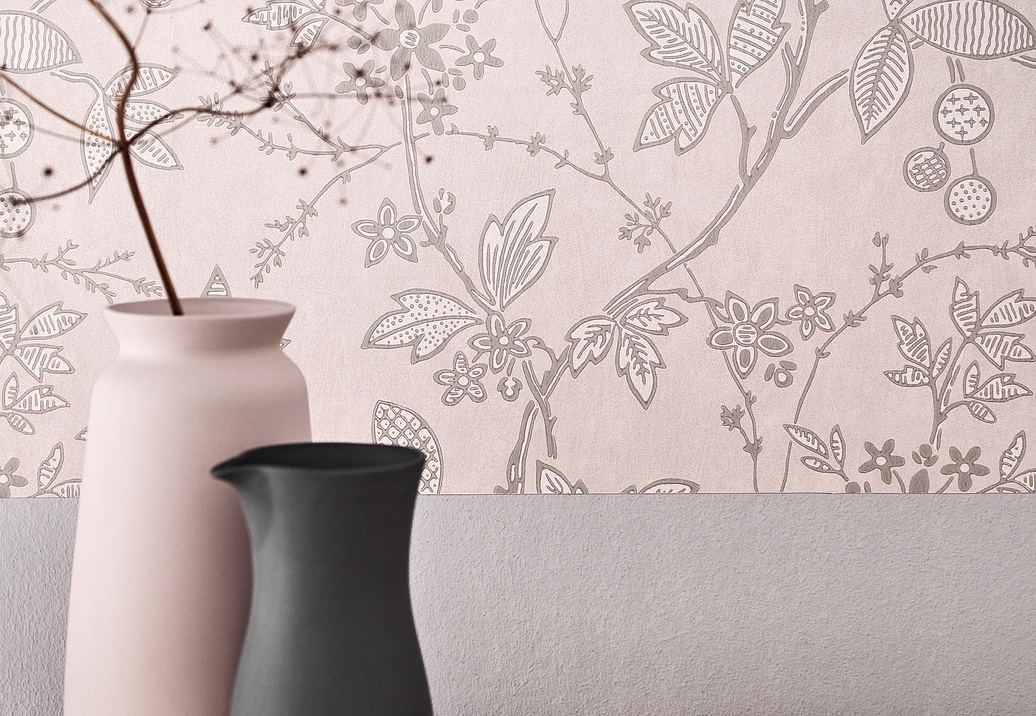 Обои Little Greene Archive Trails II 0291WRPINKZ